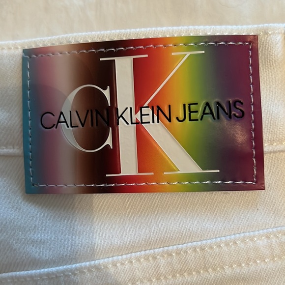 Used Calvin klein women’s skirts size W26 in white color - Picture 5 of 7